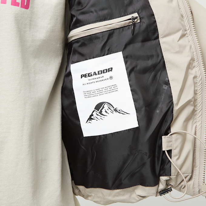 Pegador Jara Oversized Box Puffer Jacket bež 32843 4