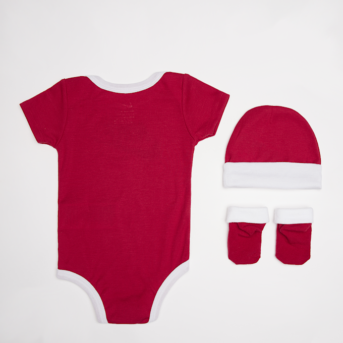 Nike   Hat/ Bodysuit/Bootie (3 Piece) rojo 32925 2