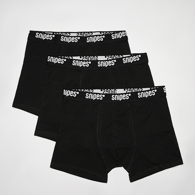 SNIPES 3 PACK - Black Tabe Brief Boxershorts zwart 32929 1