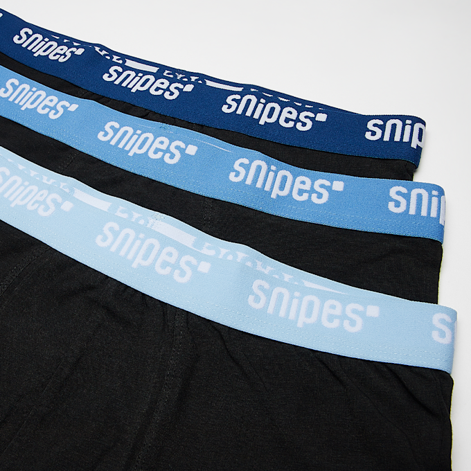 SNIPES 3 PACK - Contrast Tape Briefs Boxershorts nero 32951 2