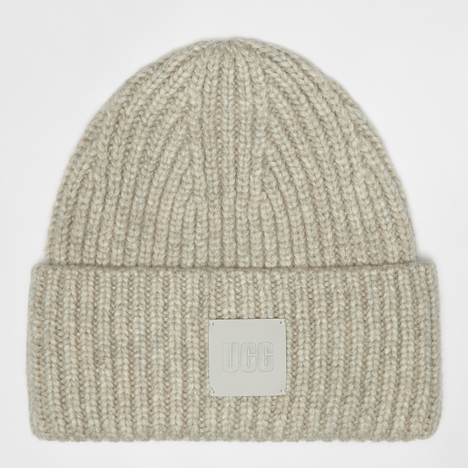 UGG U CHUNKY RIB BEANIE light grey beige 32956 1