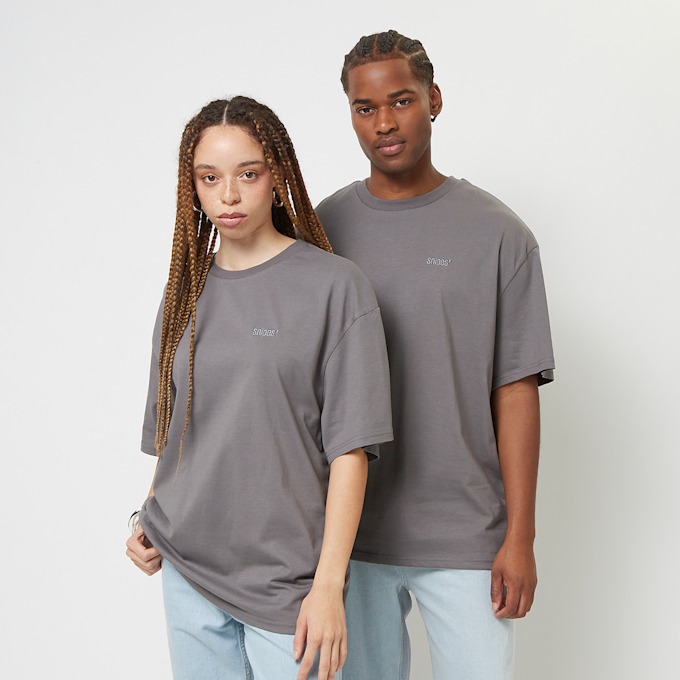 SNIPES Small Logo Essential Oversized Tee cinzento 32964 1