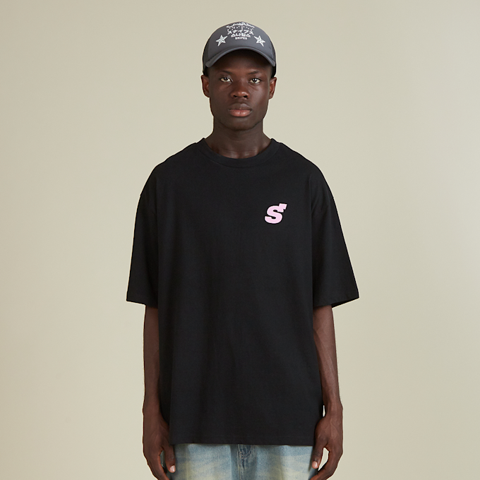 SNIPES 4Lingo Oversized Tee crna 32973 2