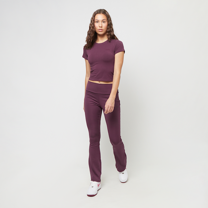 SNIPES Small Logo Essential Mini Flare Pants vermelho 32991 3