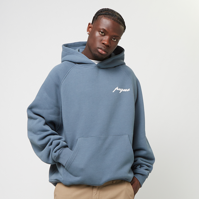 PEQUS Chest Logo Hoodie blu 33030 1