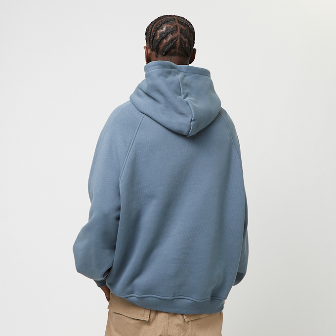 PEQUS Chest Logo Hoodie bleu 33030 2