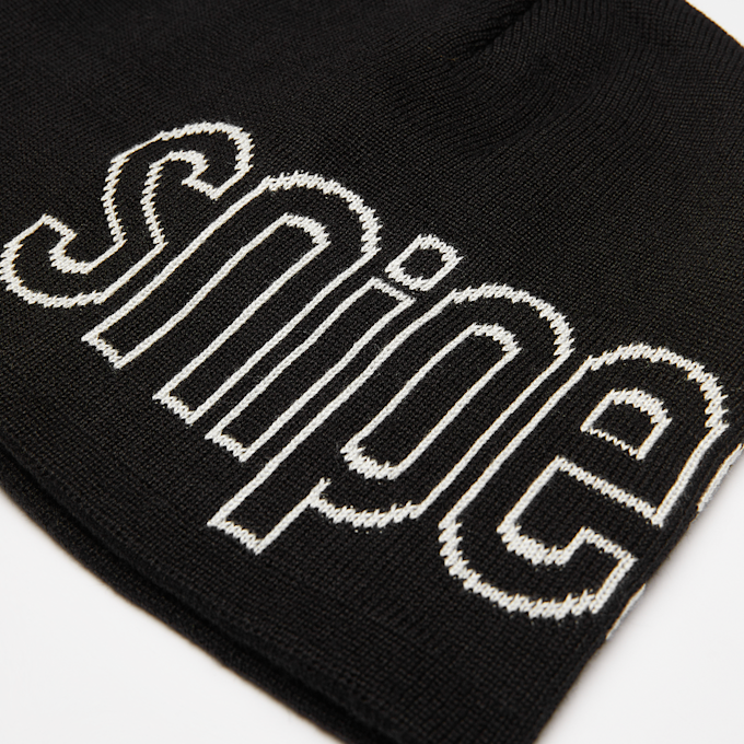 SNIPES Outline Logo Essential Skully Beanie czarny 33048 3