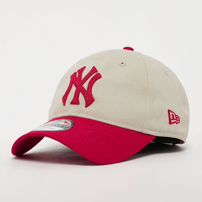 New Era 9Twenty Raised From Concrete Colour Block MLB New York Yankees beige 33078 1