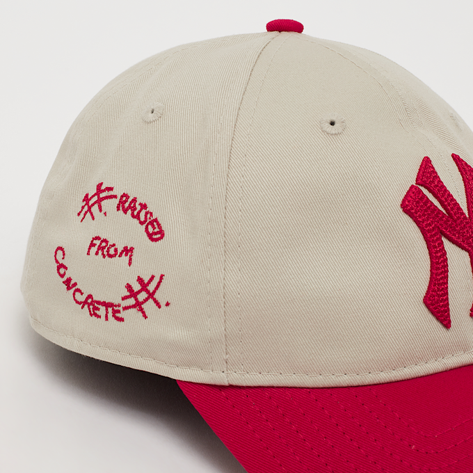 New Era 9Twenty Raised From Concrete Colour Block MLB New York Yankees beige 33078 5