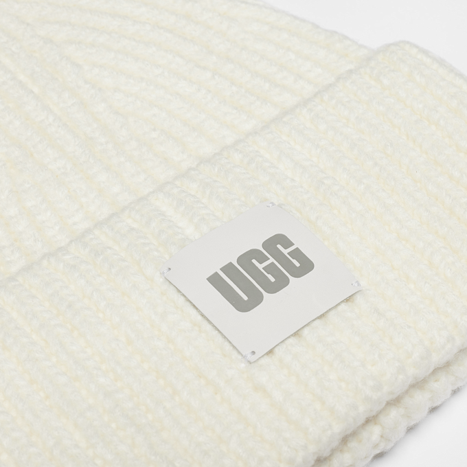 UGG U CHUNKY RIB BEANIE light grey blanc 33089 3