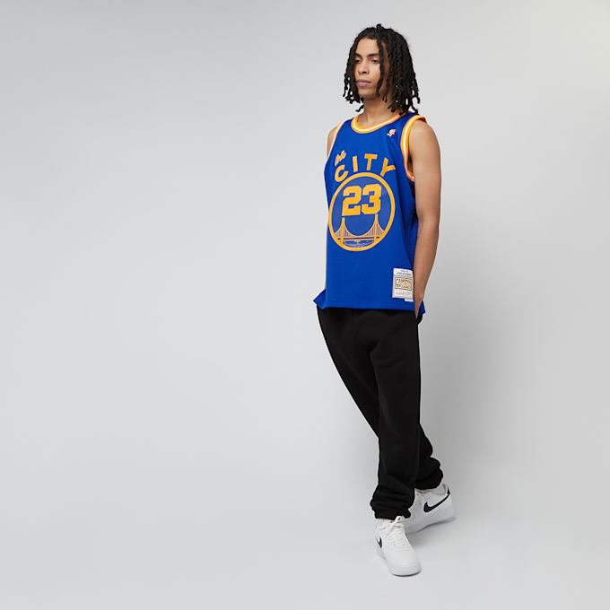Mitchell & Ness Jason Richardson NBA Golden State Warriors 2004/05 Swingman Jersey bleu 33102 5