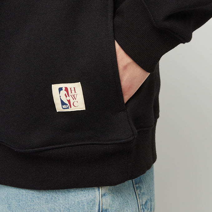 Mitchell & Ness Retro Fleece Hoodie Vintage Los Angeles Lakers zwart 33118 4