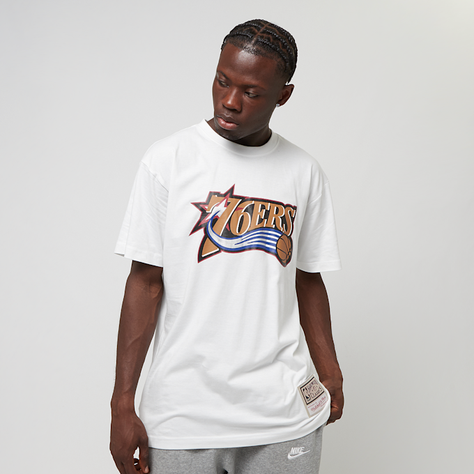 Mitchell & Ness Team Logo Tee Philadelphia 76ers blanco 33121 1