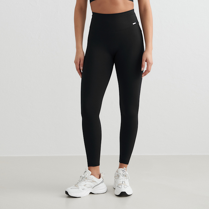 aim'n Ribbed Seamless Tights crna 33136 1