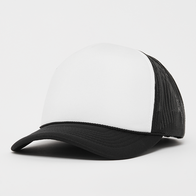 Flexfit Foam Trucker Cap Curved Visor zwart 33161 1