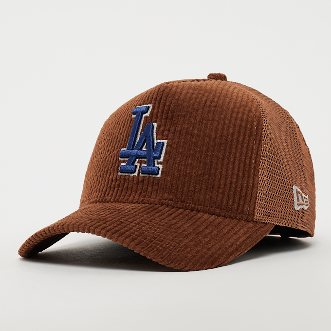 New Era A-Frame Trucker Cord MLB Los Angeles Dodgers castanho 33201 1