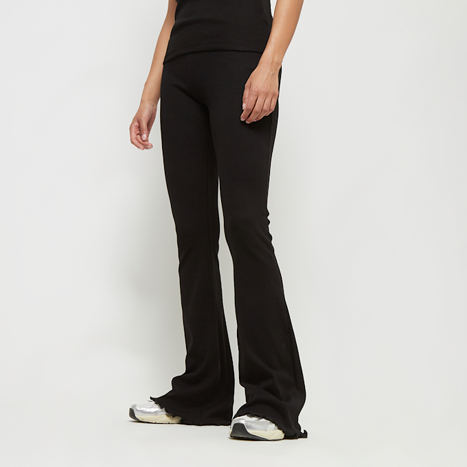 Karl Kani Small Signature Flared Rib Pants preto 33234 1