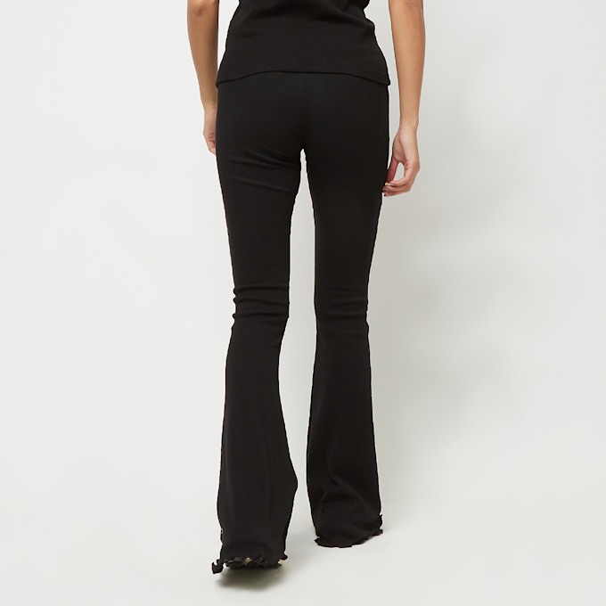 Karl Kani Small Signature Flared Rib Pants preto 33234 2