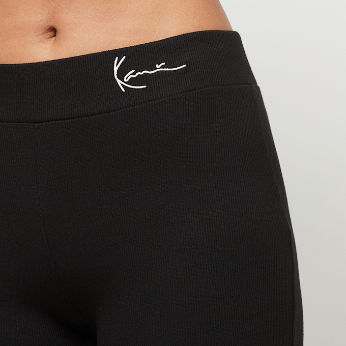 Karl Kani Small Signature Flared Rib Pants negro 33234 3