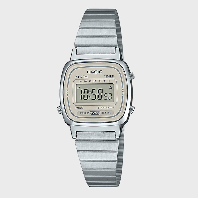 CASIO Vintage Tranquil Urban Colors srebrny 33242 1