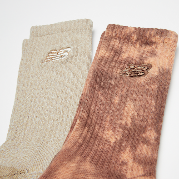New Balance 2 PACK - Lifestyle Tie Dye Midcalf Socks multicolorido 33263 2