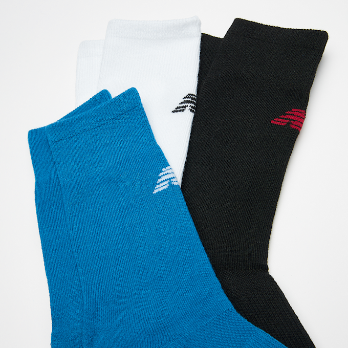 New Balance 3 PACK - Kids Long Crew Socks multicolor 33274 2