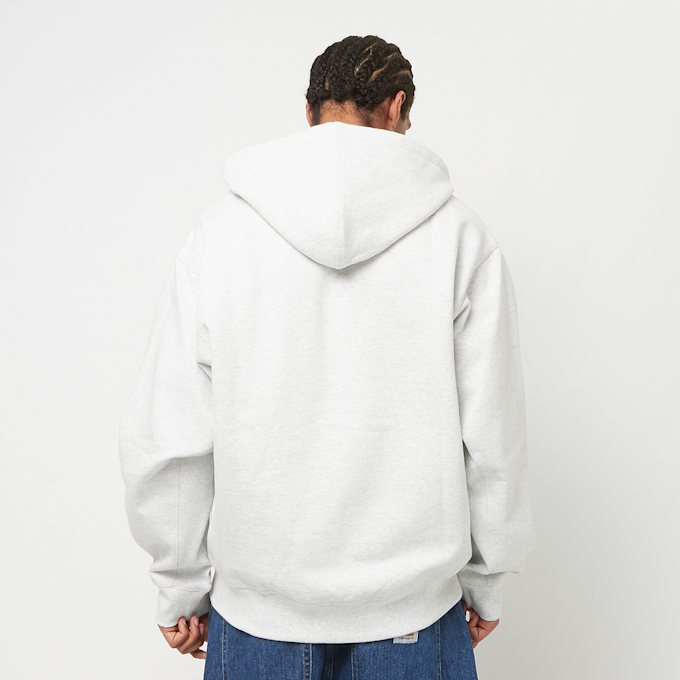 Carhartt WIP Hooded American Script Jacke grau 33333 2