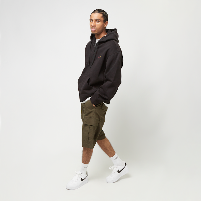 Carhartt WIP Hooded American Script Jacke schwarz 33334 4