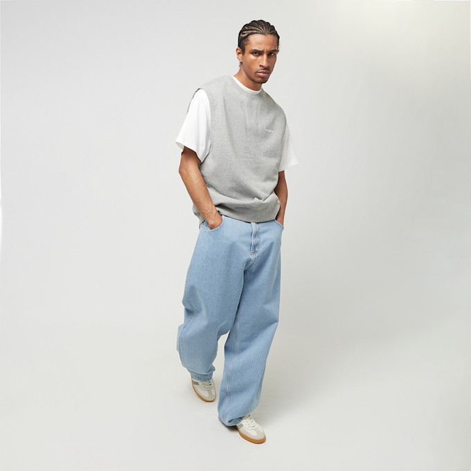 Carhartt WIP Script Vest Sweatshirt grigio 33344 4