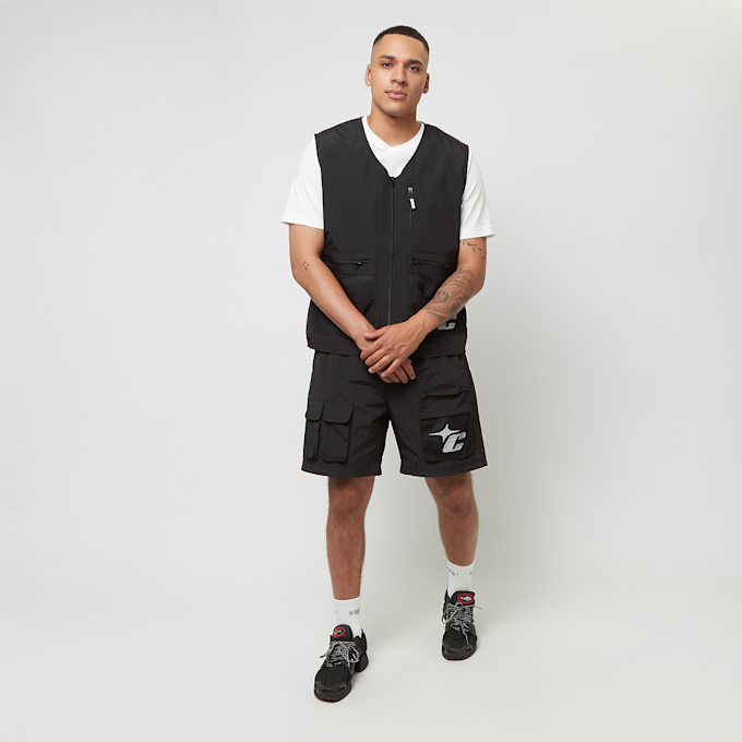 Capacité Big C Multi Pocket Cargo Shorts zwart 33361 5