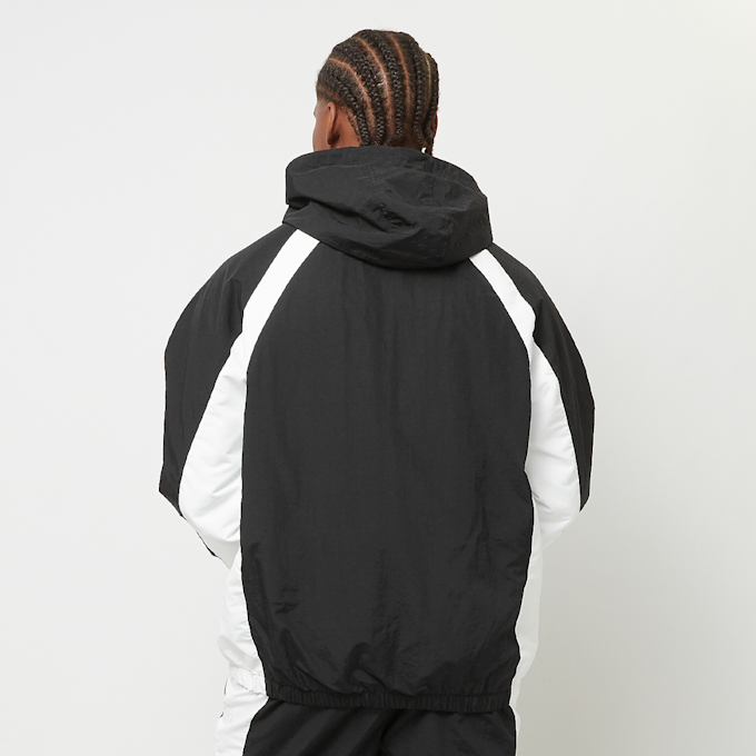 Capacité Logo Rubber Badge Hooded Colorblocked Windrunner noir 33362 2