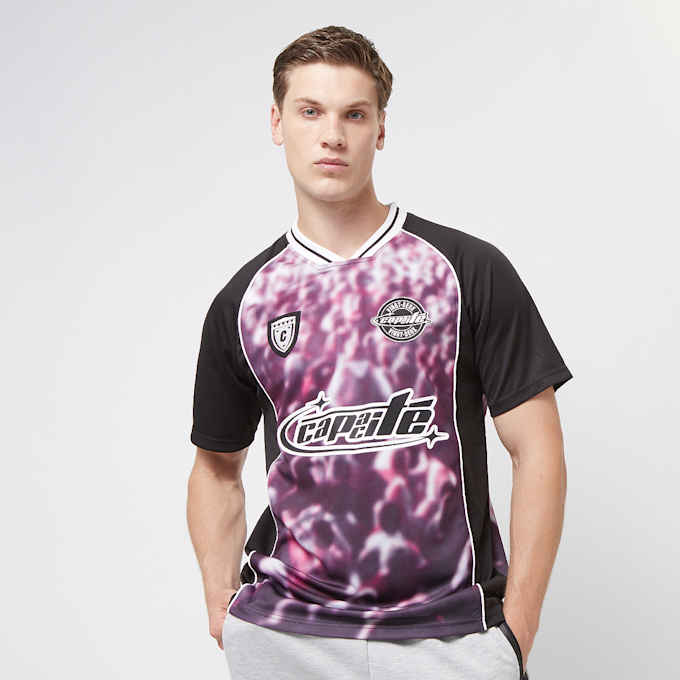 Capacité Crowd Photoprint V Neck Tricot fioletowy 33366 1