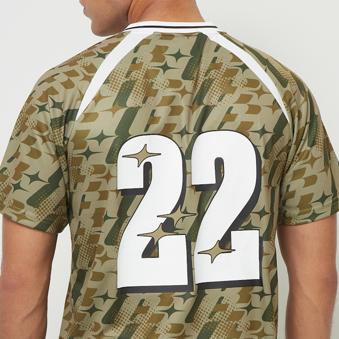 Capacité Camo V Neck Tricot vert 33367 4