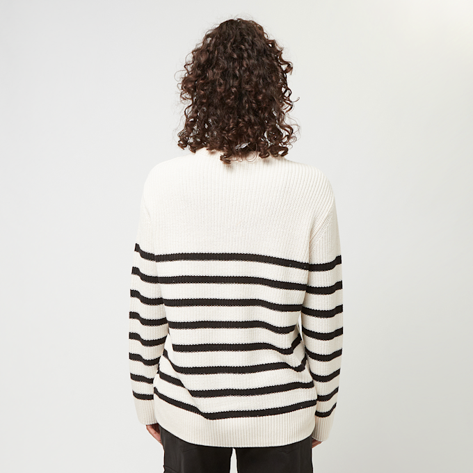 Urban Classics Ladies Rib Striped Sweater beige 33418 2