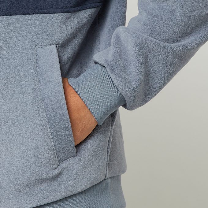 Urban Classics Colour Block Polar Fleece Jacket azul 33447 3