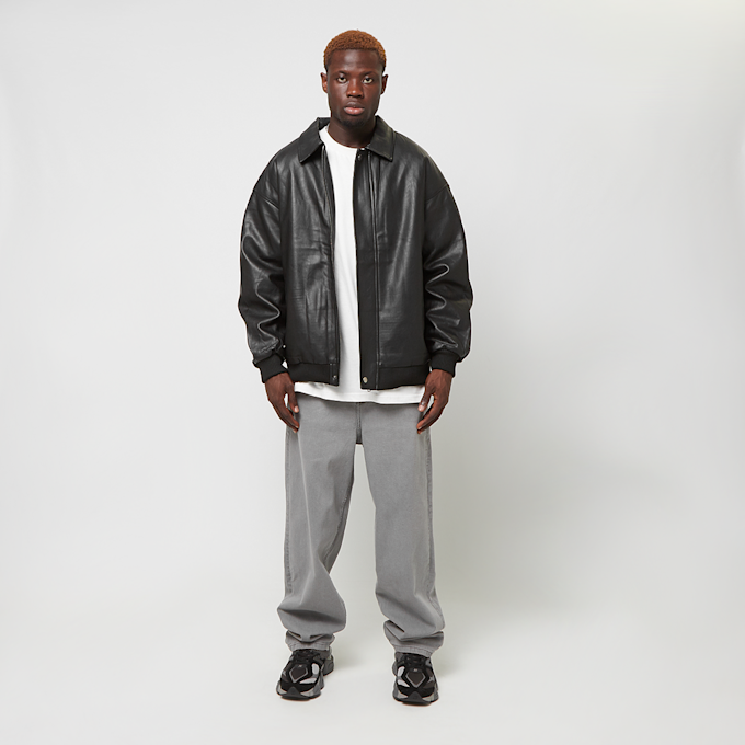 Urban Classics Synthetic Leather Blouson crna 33454 4