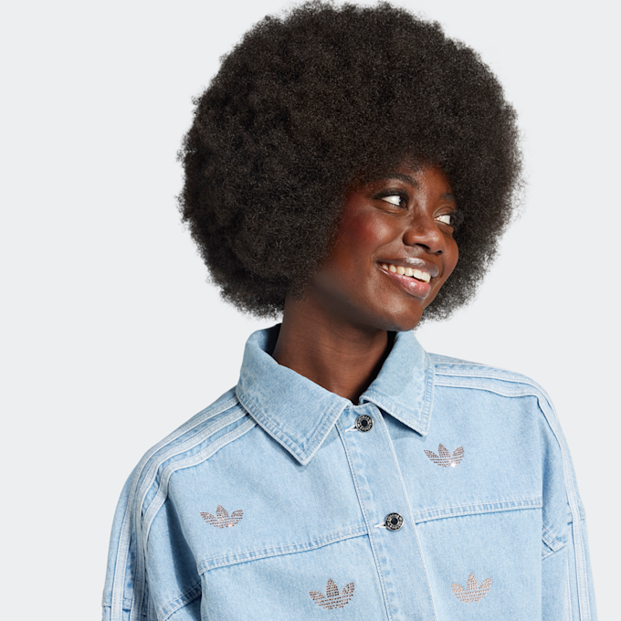 adidas Originals Denim Rhinestone Jacket bleu 33496 3