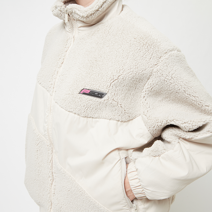 Pegador Teddy Fabric Mix Jacke beige 41279 3