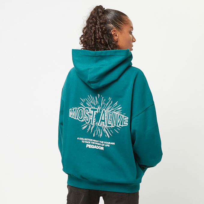 Pegador Nisa Oversized Hoodie vert 40649 1