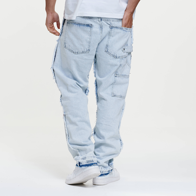 2Y STUDIOS Cavo Carpenter Straight Jeans blau 44349 2