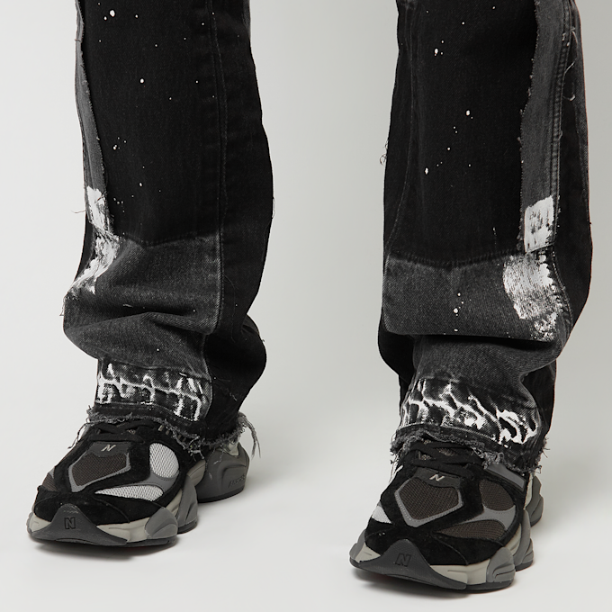 2Y STUDIOS Nardin Carpenter Straight Jeans gris 44352 5