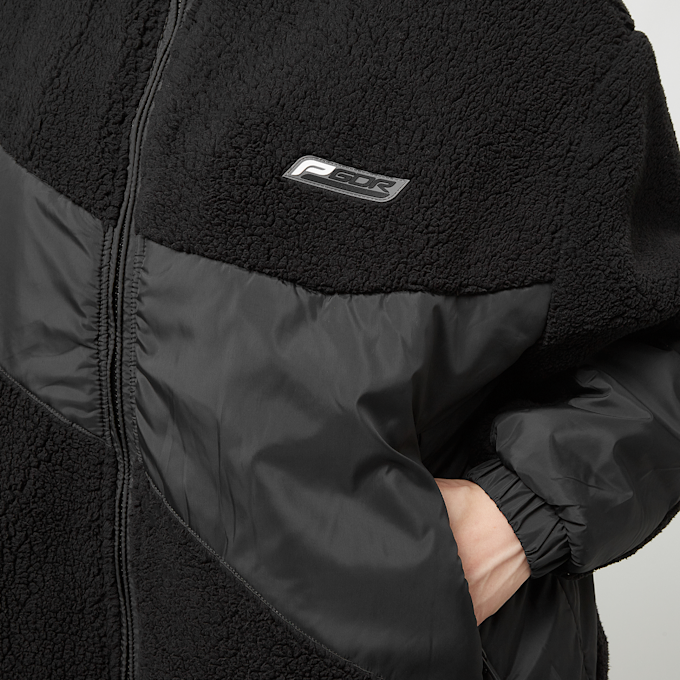 Pegador Teddy Fabric Mix Jacke schwarz 41294 3