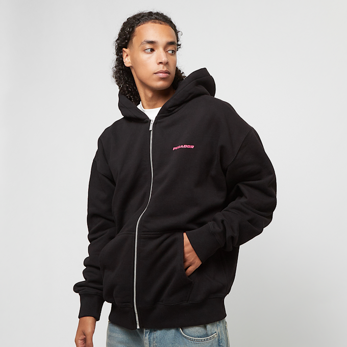 Pegador Colne Logo Oversized Sweat Jacket noir 44490 2