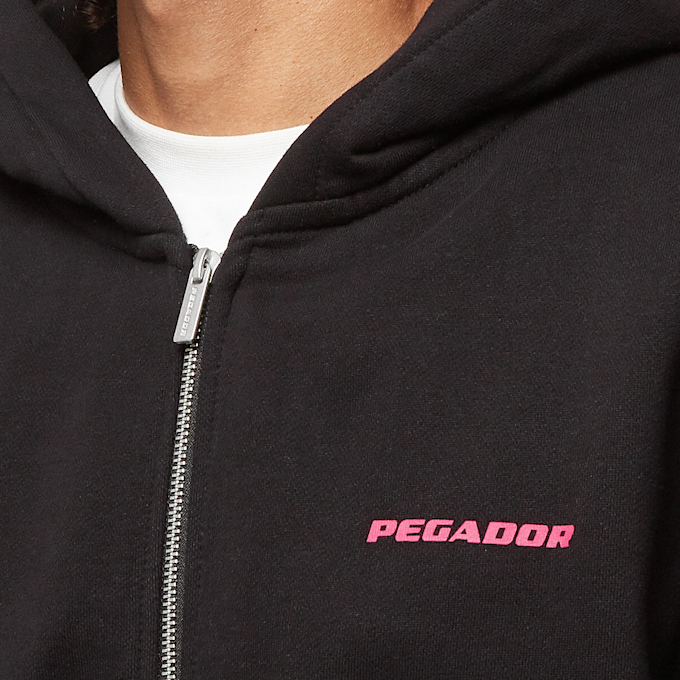 Pegador Colne Logo Oversized Sweat Jacket nero 44490 3