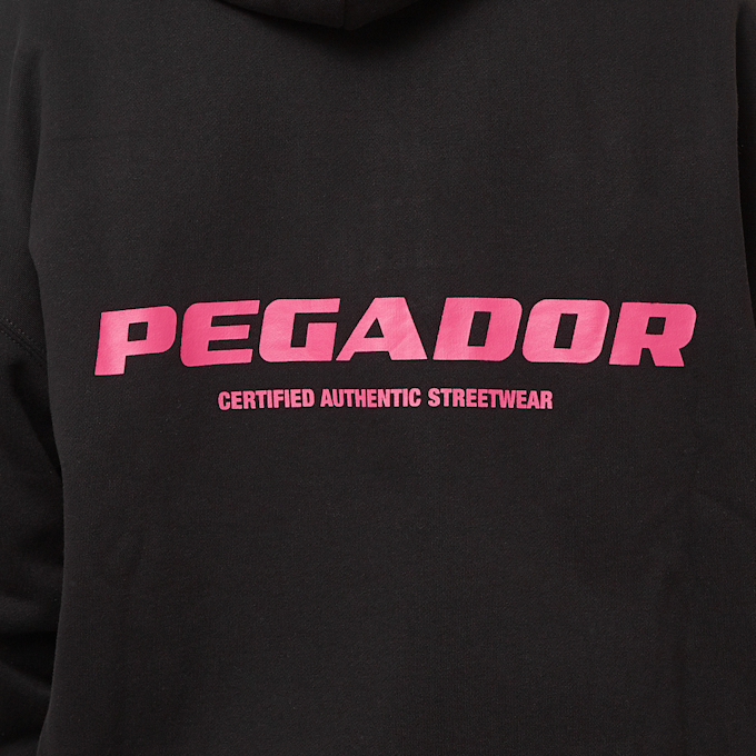Pegador Colne Logo Oversized Sweat Jacket czarny 44490 4