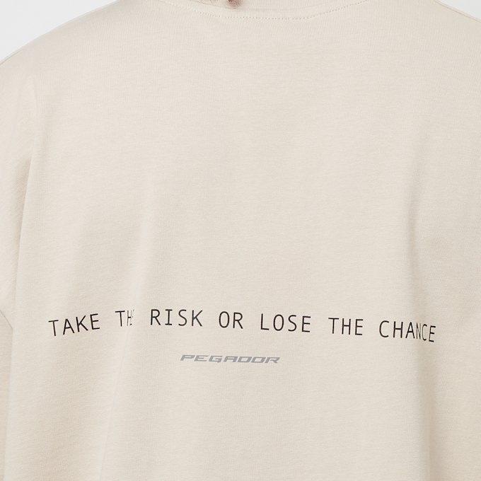 Pegador Chase Oversized Tee beige 46637 4