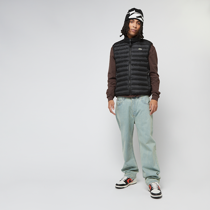 Lacoste Sleveless Quilted Vest negro 40675 6