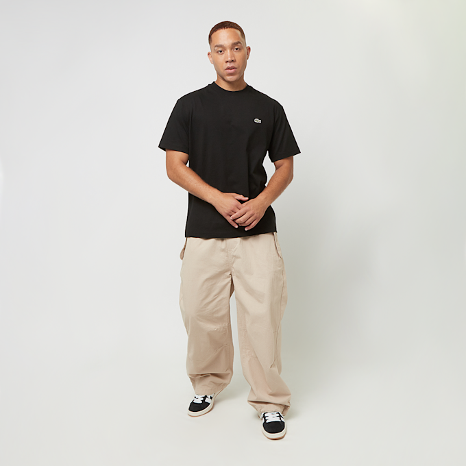 Lacoste Custom Slim Fit Jersey Crewneck T-Shirt schwarz 44753 4