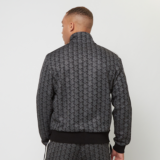 Lacoste Track-Jacke Paris aus Jacquard mit Reißverschluss grau 45029 2