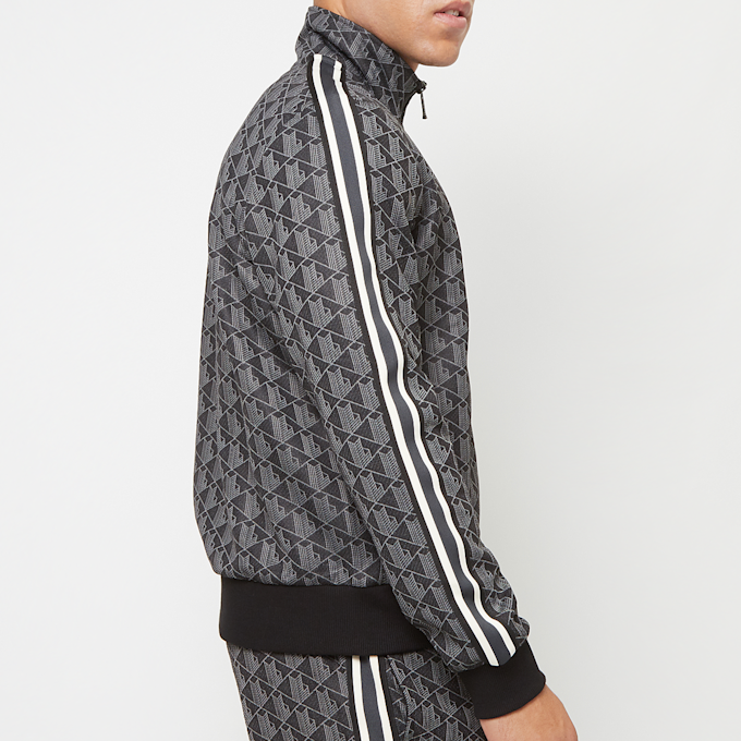 Lacoste Track-Jacke Paris aus Jacquard mit Reißverschluss grau 45029 5